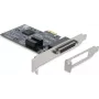 DELOCK CAN 2.0 / CAN FD PCIe sąsajos plokštė, 2 x D-Sub 9, iki 8 Mbps, su izoliacija ir apsauga nuo viršįtampių