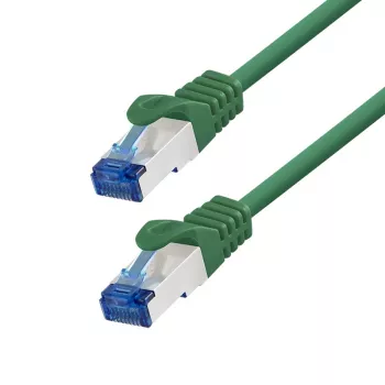 LogiLink Cat.6A S/FTP LSZH Patch Laidas, 15m, žalias, EconLine