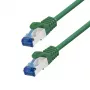 LogiLink Cat.6A S/FTP LSZH Patch Laidas, 15m, žalias, EconLine