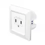 LogiLink sieninis lizdas su 2 USB-C prievadais, 25W PD įkroviklis