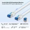 LogiLink SlimLine Cat.6A S/FTP LSZH Patch Cable, balta, 7,5 m