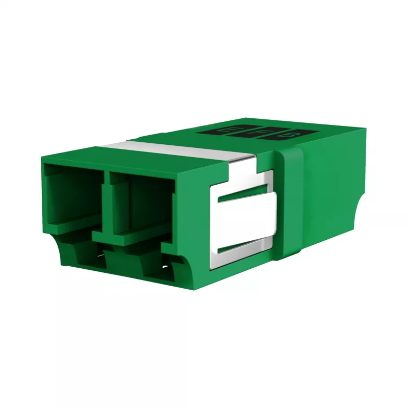 EFB Keystone modulis LC/APC Duplex OS2 žalias - vienmodis optinio pluošto adapteris