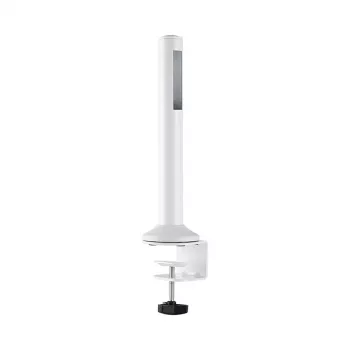 LogiLink Slatwall stalinis tvirtinimo strypas, 2 vnt. komplektas – 450 mm aukštis, 35 mm skersmuo, juodas, montavimas be įrankių