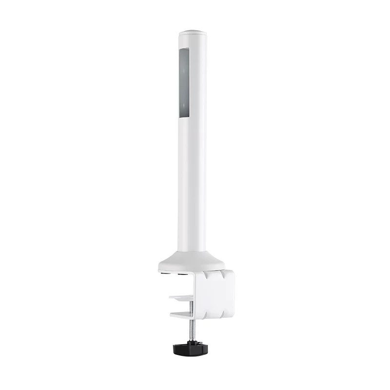 LogiLink Slatwall stalinis tvirtinimo strypas, 2 vnt. komplektas – 450 mm aukštis, 35 mm skersmuo, juodas, montavimas be įrankių