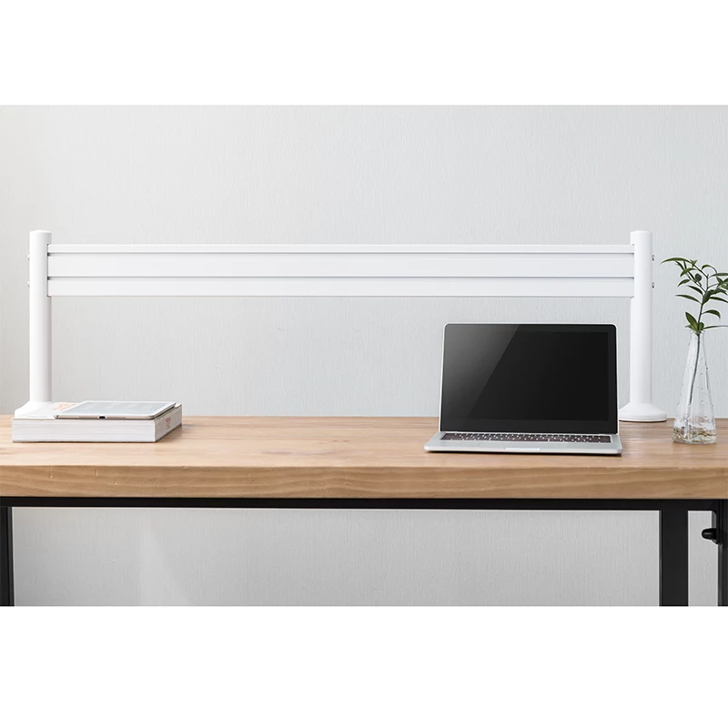 LogiLink Slatwall stalinis tvirtinimo strypas, 2 vnt. komplektas – 450 mm aukštis, 35 mm skersmuo, juodas, montavimas be įrankių