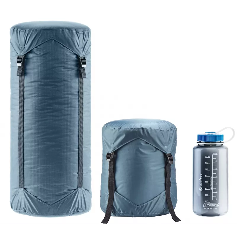 DEUTER Compression Sack M atlantic - 18L Ripstop nailono kompresinis maišas su 4 diržų kompresija