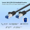 LogiLink Cat.6A S/FTP jungiamasis laidas, CCA, LSZH, juodas, 5m, EconLine