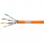 LogiLink Cat.7 600 MHz montavimo kabelis 23 AWG CCA, S/FTP 10 m, oranžinis
