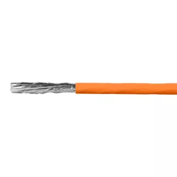 LogiLink Cat.7 600 MHz montavimo kabelis 23 AWG CCA, S/FTP 10 m, oranžinis