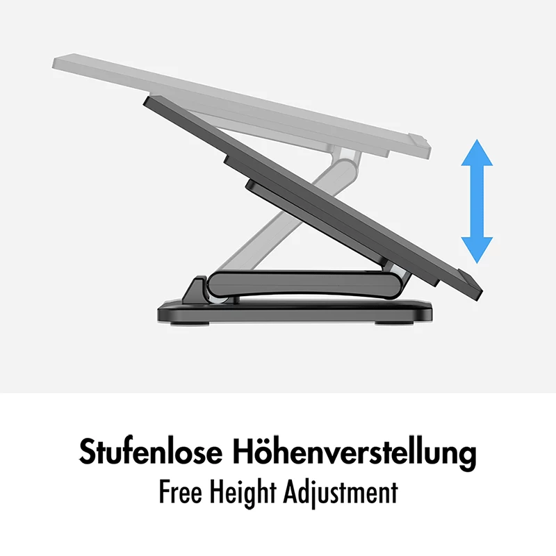 LogiLink BP0224 monitorų stovas jutikliniams ekranams 17-27 colių, 6,5 kg, VESA 75/100, pakreipimas -90° iki +90°