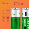 LogiLink LR03RCB2 įkraunamos AAA ličio jonų baterijos su USB-C, 1,5 V, 750 mWh, 2 vnt.