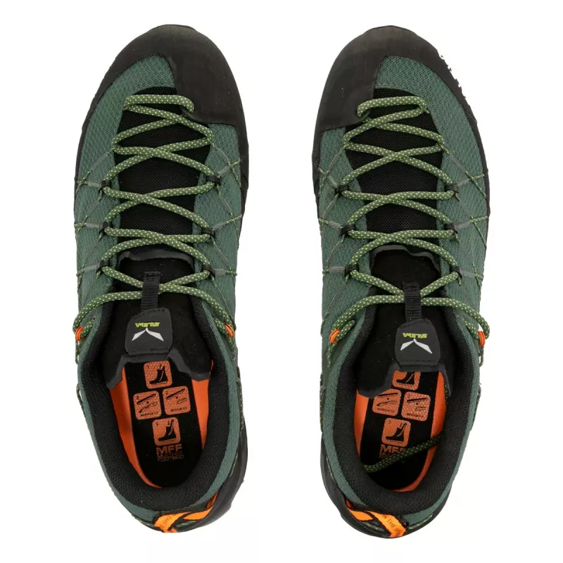 Salewa Wildfire 2 vyriški approach batai, Raw Green/Black, EU 43