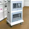 LogiLink SCS0150 vežimėlio pagrindas įkrovimo stotelėms ir spintoms, metalinis, pilkas