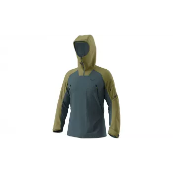 Dynafit Tigrad GTX vyriška hardshell striukė GORE-TEX C-Knit karinė žalia, M dydis