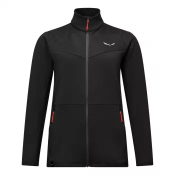 Salewa moteriška Puez Cammino Polarlite vilnonė striukė Black Out dydis 40 (L)
