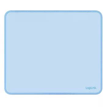 LogiLink pelės kilimėlis 220 x 250 mm mėlynas - tekstilinis paviršius, neslystanti guminė bazė