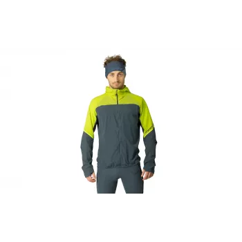 Dynafit Alpine Wind Jacket vyriška striukė Ultra Yellow, dydis M - 105g sulankstoma vėjastripė bėgimui
