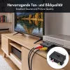 LogiLink SCART į RCA/S-Video adapteris su jungikliu, juodas