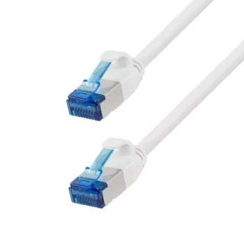 LogiLink SlimLine Cat.6A S/FTP LSZH Patch Laidas, baltas, 15 m