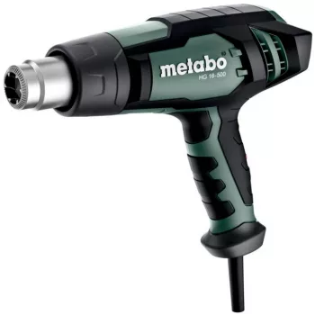 Metabo HG 16-500 karšto oro pistoletas 1600W, 2 temperatūros režimai 300/500°C, oro srautas 240/450 l/min
