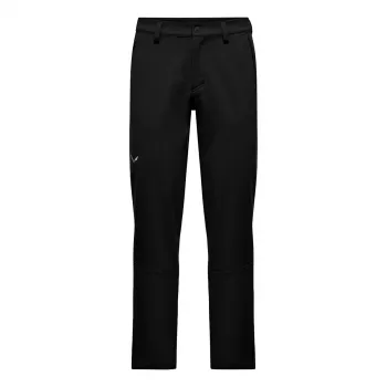 SALEWA Puez Dolomia 2 vyriškos trekingo kelnės, juodos (Black Out), L dydis