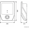 Bosch Home Comfort PC7000i 11-7S oro-vandens šilumos siurblys lauko blokas 11 kW