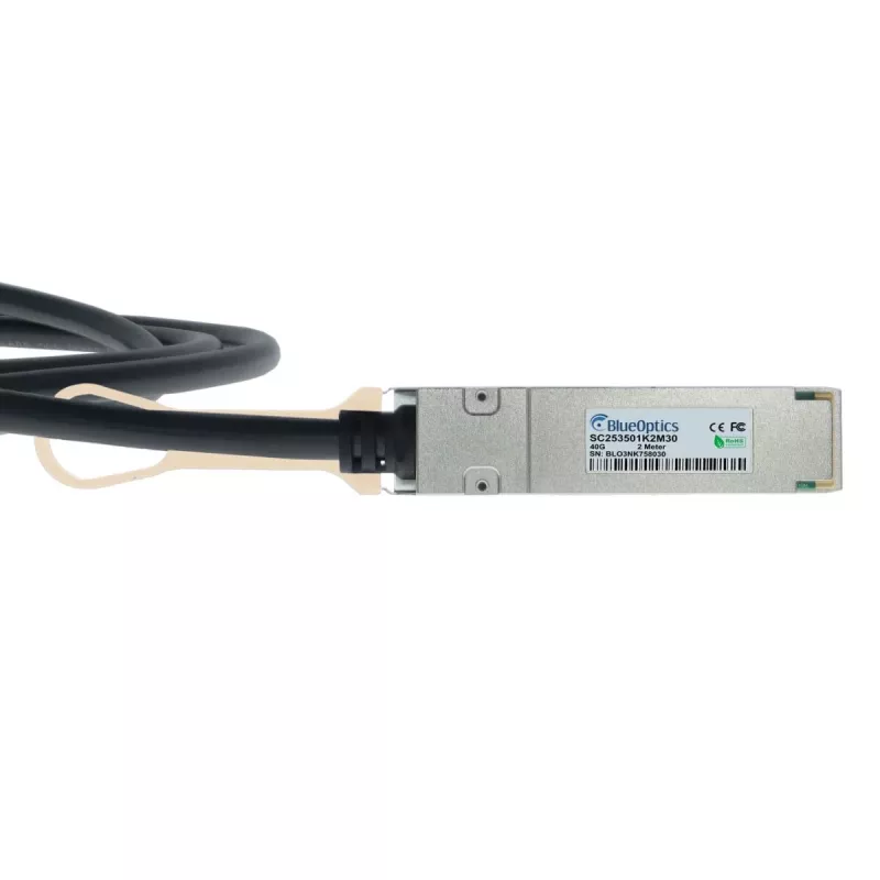 BlueOptics Supermicro CBL-NTWK-0943-SQ28C20M suderinamas BlueLAN QSFP DAC kabelis SC253501K2M30