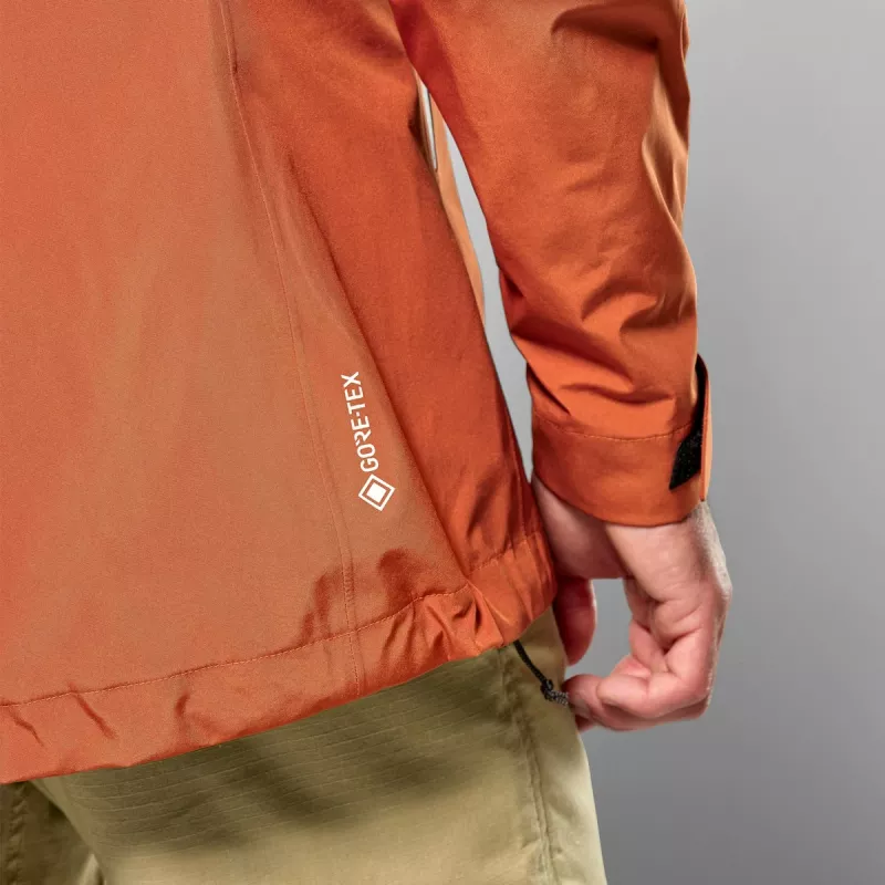 Salewa Puez GTX 3L EPE vyriška vandeniui atspari hardshell striukė - Bombay Brown, L dydis (EU 50)