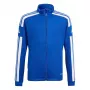 adidas Squadra 21 treniruočių megztinis jaunimui, tamsiai mėlynas/baltas, 128 cm