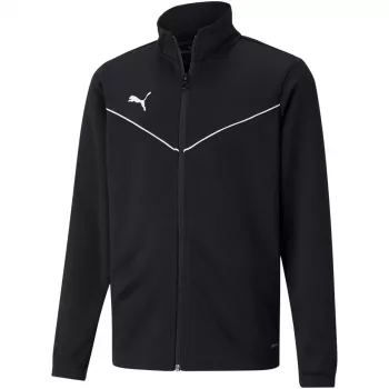 PUMA teamRISE treniruočių poliesterio striukė Jr juoda 657393 03 152cm