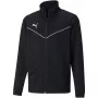 PUMA teamRISE treniruočių poliesterio striukė Jr juoda 657393 03 152cm