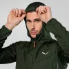 Salewa Puez Altavia PL HD vyriškas gobtuvinis vilnonis švarkas - tamsiai alyvuoginis, M dydis