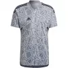 ADIDAS vyriški Condivo 22 vartininko marškinėliai trumpomis rankovėmis, pilki (Grey Four)