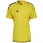 adidas vyriški Condivo 22 vartininko marškinėliai trumpomis rankovėmis saulės geltoni HF0138