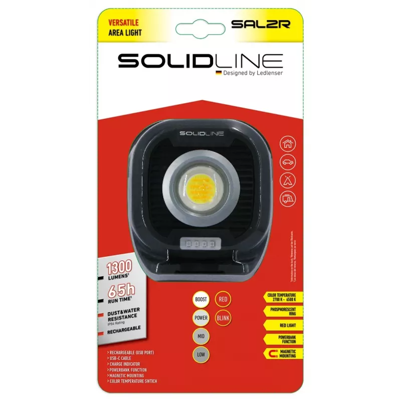 Ledlenser SAL2R įkraunamas LED prožektorius