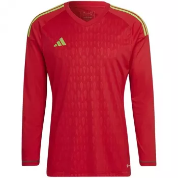adidas Tiro 23 Competition ilgomis rankovėmis vyrų vartininko marškinėliai Team Power Red