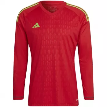 adidas Tiro 23 Competition ilgomis rankovėmis vyrų vartininko marškinėliai Team Power Red