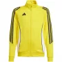adidas Tiro 24 treniruočių megztinis vaikams geltonas IR9507 140cm