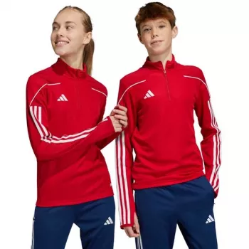 adidas Tiro 23 League treniruočių marškinėliai vaikams raudoni HS3489, 128 cm