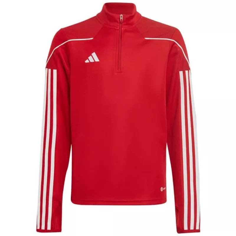 adidas Tiro 23 League treniruočių marškinėliai vaikams raudoni HS3489, 128 cm