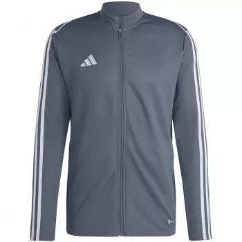 adidas Tiro 23 League treniruočių viršus su užtrauktuku pilkas HS3504 L