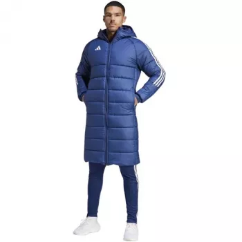 adidas vyriška Tiro 24 Long žiemos striukė, tamsiai mėlyna, L dydis