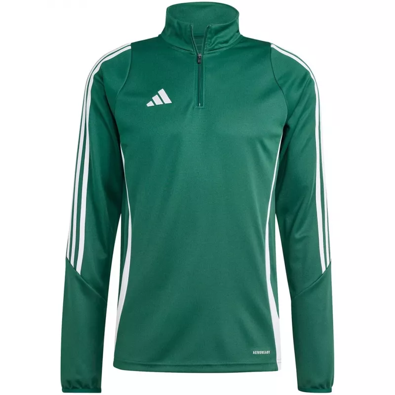 adidas Tiro 24 treniruočių viršus vyrams, žaliai-balta, IS1040, 2XL