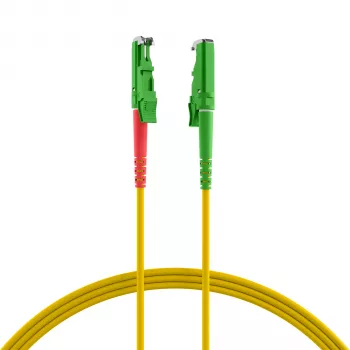 EFB Elektronik Duplex Jumper E2000/APC-E2000/APC 9/125µm OS2 LSZH geltonas 3,0mm 40m