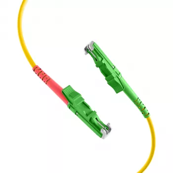 EFB Elektronik Duplex Jumper E2000/APC-E2000/APC 9/125µm OS2 LSZH geltonas 3,0mm 40m