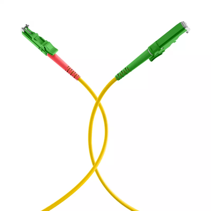 EFB Elektronik Duplex Jumper E2000/APC-E2000/APC 9/125µm OS2 LSZH geltonas 3,0mm 40m