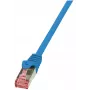 LogiLink PrimeLine Cat.6 S/FTP Patch Laidas, RJ45, mėlynas, 1,5 m