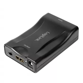 LogiLink CV0160 SCART į HDMI keitiklis, 1080p, juodos spalvos