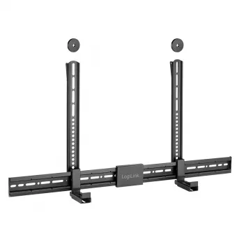 LogiLink BP0205 Universalus Soundbar laikiklis, VESA kronšteinas, reguliuojamas gylis 86-155mm, 15kg, juodas