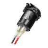 LogiLink PA0330 įmontuojamas automobilinis USB įkroviklis, USB-A + USB-C, 60 W, Power Delivery, juodas